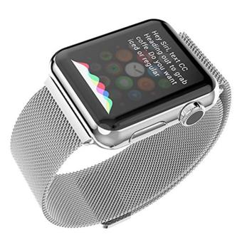 NiceEshop Apple Watch Band Magnetic Clasp Mesh Loop MilaneseStainless Steel Replacement Strap For Apple Watch Sport Edition38mm Silver - Intl June 2018 - 3 niceEshop Apple Watch Band Magnetic Clasp Mesh Loop MilaneseStainless Steel Replacement Strap For Apple Watch Sport Edition38mm Silver - intl - 3