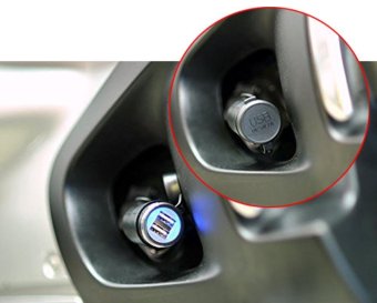 NiceEshop Dual USB Port Weatherproof Power Socket Charger 3.3 AmpsFor BMW Motorcycle DIN (Hella) - Intl June 2018 - 3 niceEshop Dual USB Port Weatherproof Power Socket Charger 3.3 AmpsFor BMW Motorcycle DIN (Hella) - intl - 3