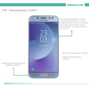Nillkin Screen Protector For Samsung Galaxy J7 Pro 2017 Tempered Glass Film For Samsung Galaxy J7 2017 J730 0.2 Mm Anti-Burst - Intl June 2018 - 2 Nillkin screen protector for Samsung Galaxy J7 Pro 2017 tempered glass film for Samsung Galaxy J7 2017 J730 0.2 mm Anti-Burst - intl - 2