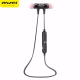 Original Awei A920BL Smart Wireless Bluetooth Sport Stereo In-Ear Earphones Sweat Proof  Headset Headphones (Black)