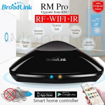 Original Broadlink RM2 RM PRO Universal Intelligent Remote Controller Smart Home Automation WIFI+ IR+ RF Switch Via IOS Android EU Plug - Intl July 2018 - 3 Original Broadlink RM2 RM PRO Universal Intelligent Remote Controller Smart Home Automation WIFI+ IR+ RF Switch Via IOS Android EU Plug - intl - 3