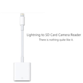 OTG SD Card Reader Digital Camera Reader Adapter Cable For IPhone5/6/7 And IPad White - Intl June 2018 - 2 OTG SD Card Reader Digital Camera Reader Adapter Cable for iPhone5/6/7 and iPad White - intl - 2