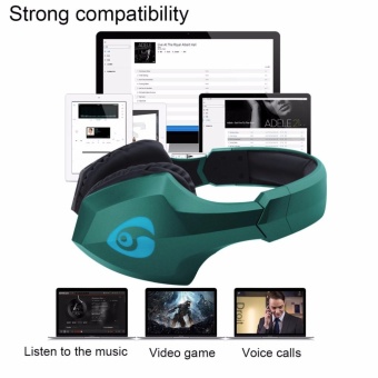Ovleng S33 Wireless Stereo Bluetooth 4.0+EDR Headphones Portable Headset With LED Flash Light For IPhone And Android Devices (Green) July 2018 - 4 Ovleng S33 Wireless Stereo Bluetooth 4.0+EDR Headphones Portable Headset with LED Flash Light for iPhone and Android Devices (Green) - 4