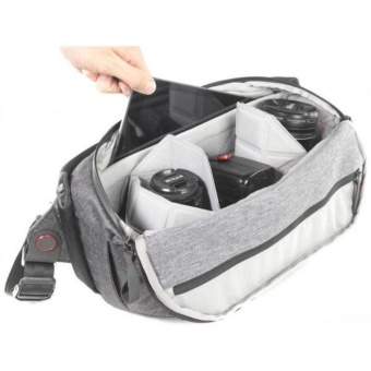 Peak Design Everyday Sling BSL-10-AS-1 10L Camera Bag For DSLR & DSLM - Ash - Intl April 2018 - 4 Peak Design Everyday Sling BSL-10-AS-1 10L Camera Bag for DSLR & DSLM - Ash - intl - 4