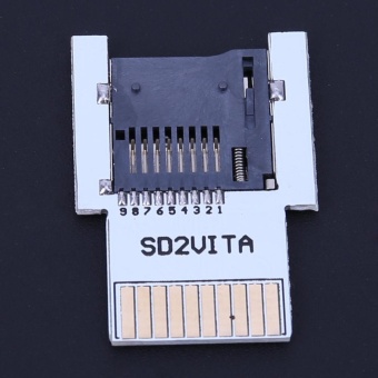 PlayStation Vita 3.60 SD2 Vita Micro SD Card Memory ConverterAdapter Card(White) - Intl April 2018 - 5 PlayStation Vita 3.60 SD2 Vita Micro SD Card Memory ConverterAdapter Card(White) - intl - 5