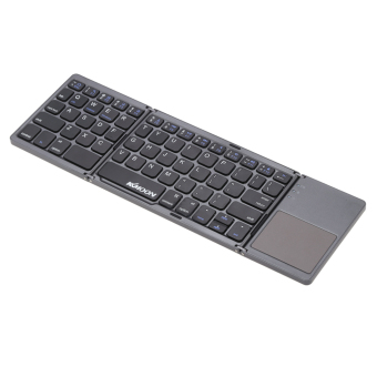 Portable Mini Ultra Slim Thin Foldable Folding Bluetooth Wireless Keyboard With Touchpad For IPhone 6s/iPad Pro/MacBook Mobile Phone Tablet PC June 2018 - 2 Portable Mini Ultra Slim Thin Foldable Folding Bluetooth Wireless Keyboard with Touchpad for iPhone 6s/iPad Pro/MacBook Mobile Phone Tablet PC - 2