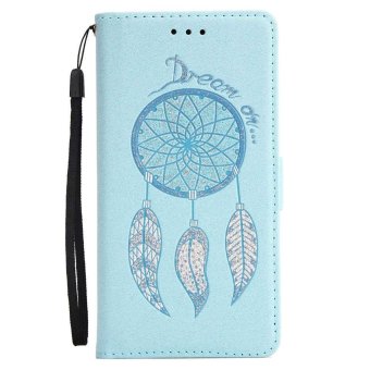 Premium Embossed Wind Chimes PU Leather Wallet Folio Flip Caseswith Detachable Wrist Strap Card Slots Kickstand Function CoverCase For Huawei Mate 9 Pro - Intl June 2018 - 4 Premium Embossed Wind Chimes PU Leather Wallet Folio Flip Caseswith Detachable Wrist Strap Card Slots Kickstand Function CoverCase for Huawei Mate 9 Pro - intl - 4