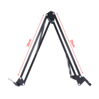 Professional Broadcasting Studio Recording Condenser Microphone MicKit With Shock Mount Adjustable Suspension Scissor Arm StandMounting Clamp Pop Filter - Intl June 2018 - 5 Professional Broadcasting Studio Recording Condenser Microphone MicKit with Shock Mount Adjustable Suspension Scissor Arm StandMounting Clamp Pop Filter - intl - 5