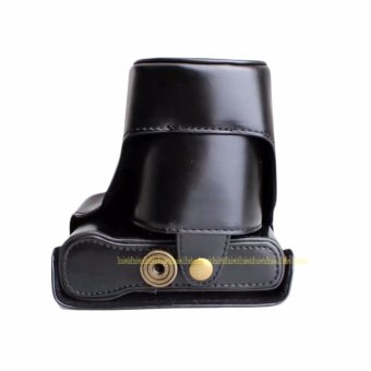 PU Leather Camera Bag Case For Fujifilm Fuji X-A10 XA10 With Strap - Intl June 2018 - 3 PU Leather Camera Bag Case For Fujifilm Fuji X-A10 XA10 With Strap - intl - 3