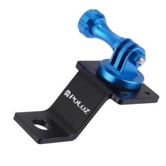 PULUZ Aluminum Alloy Motorcycle Fixed Holder Mount With Tripod Adapter And Screw For GoPro HERO5 Session /5 /4 Session /4 /3+ /3 /2 /1, Other Sport Cameras(Blue) - Intl April 2018 - 3 PULUZ Aluminum Alloy Motorcycle Fixed Holder Mount with Tripod Adapter and Screw for GoPro HERO5 Session /5 /4 Session /4 /3+ /3 /2 /1, Other Sport Cameras(Blue) - intl - 3