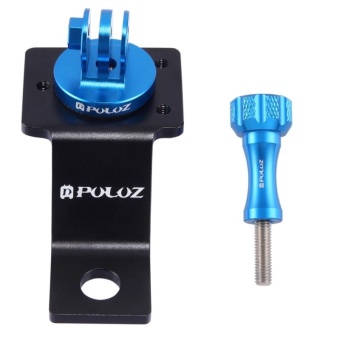 PULUZ Aluminum Alloy Motorcycle Fixed Holder Mount With Tripod Adapter And Screw For GoPro HERO5 Session /5 /4 Session /4 /3+ /3 /2 /1, Other Sport Cameras(Blue) - Intl April 2018 - 5 PULUZ Aluminum Alloy Motorcycle Fixed Holder Mount with Tripod Adapter and Screw for GoPro HERO5 Session /5 /4 Session /4 /3+ /3 /2 /1, Other Sport Cameras(Blue) - intl - 5
