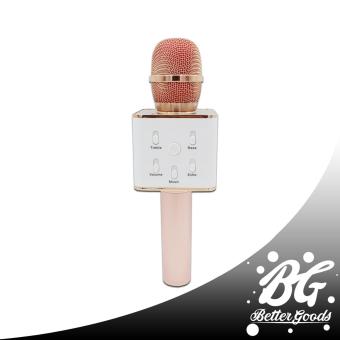 Q7 Wireless Bluetooth Microphone & HIFI Speaker (Gold/White) June 2018 - 3 Q7 Wireless Bluetooth Microphone & HIFI Speaker (Gold/White) - 3
