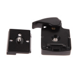 Quick Release SLR DSLR Camera Lens Tripod Clamp Plate Adapter Mount Screw August 2018 - 2 Quick Release SLR DSLR Camera Lens Tripod Clamp Plate Adapter Mount Screw - 2
