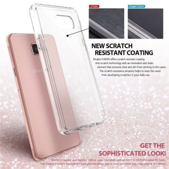 Ringke Fusion PC And TPU Back Cover Case For Samsung Galaxy A9 Pro/ A9 / A9100 / A9000 (Smoke Black) - Intl June 2018 - 3 Ringke Fusion PC And TPU Back Cover Case For Samsung Galaxy A9 Pro/ A9 / A9100 / A9000 (Smoke Black) - intl - 3
