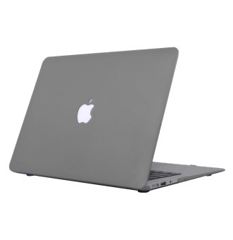 Rubberized Protective Case Cover For Apple Macbook Retina 13 Inch(Grey) With Free Keyboard Cover / Protector (Black) June 2018 - 2 Rubberized Protective Case Cover For Apple Macbook Retina 13 inch(Grey) with Free Keyboard Cover / Protector (Black) - 2