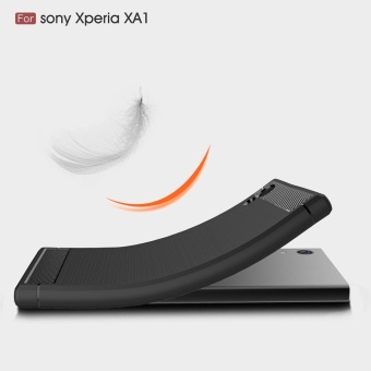 Rugged Armor Case For Sony Xperia XA1 Carbon Fiber Resilient DropProtection Anti-Scratch Cover Grey - Intl June 2018 - 3 Rugged Armor Case For Sony Xperia XA1 Carbon Fiber Resilient DropProtection Anti-Scratch Cover Grey - intl - 3