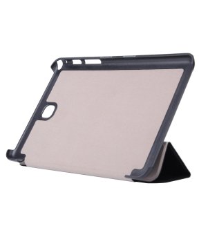 Samsung Galaxy Tab A 8.0 SM-T350 8-Inch Tablet Case - PU Leather Hard Shell Multi-Angle Stand Auto Sleep Wake Magnetic Smart Cover (Black) June 2018 - 2 Samsung Galaxy Tab A 8.0 SM-T350 8-Inch Tablet Case - PU Leather Hard Shell Multi-Angle Stand Auto Sleep Wake Magnetic Smart Cover (Black) - 2