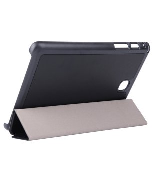 Samsung Galaxy Tab A 8.0 SM-T350 8-Inch Tablet Case - PU Leather Hard Shell Multi-Angle Stand Auto Sleep Wake Magnetic Smart Cover (Black) June 2018 - 3 Samsung Galaxy Tab A 8.0 SM-T350 8-Inch Tablet Case - PU Leather Hard Shell Multi-Angle Stand Auto Sleep Wake Magnetic Smart Cover (Black) - 3