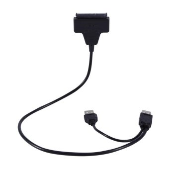 SATA 7 + 15 22 Pin To USB 2.0 Cable Adapter For 2.55 HDD Hard Disk Drive With USB Power Cable - Intl April 2018 - 5 SATA 7 + 15 22 Pin to USB 2.0 Cable Adapter for 2.55 HDD Hard Disk Drive With USB Power Cable - intl - 5