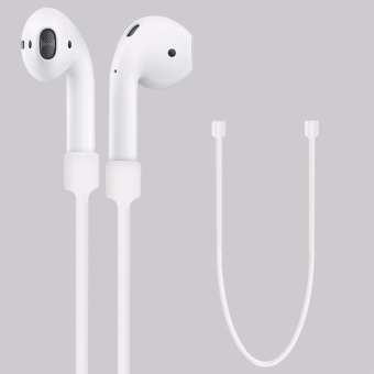 Silicone Ear Loop Strap Anti Lost String Rope Cord For Apple AirPods - Intl June 2018 - 3 Silicone Ear Loop Strap Anti Lost String Rope Cord for Apple AirPods - intl - 3