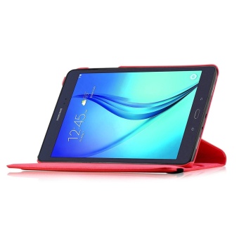 Slim Folio Stand Leather Cover For Samsung Galaxy Tab A 8.0 SM-T350- Intl April 2018 - 4 Slim Folio Stand Leather Cover for Samsung Galaxy Tab A 8.0 SM-T350- intl - 4