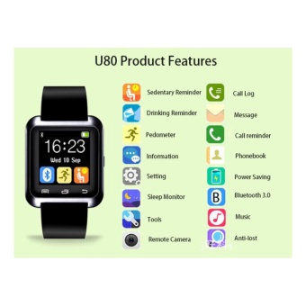 Smart Bluetooth Watch Call Message Reminder Sleep Monitor ForIOS/Android Phone - Intl April 2018 - 3 Smart Bluetooth Watch Call Message Reminder Sleep Monitor forIOS/Android Phone - intl - 3