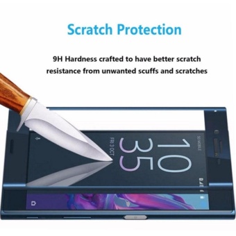 Sony Xperia XZ Screen Protector,3D Full Screen Coverage 9H-Hardness Tempered Glass Screen Protector, Ultra-thin Shatterproof Anti-Scratch HD Clear Ballistic Glass Screen Protector (Blue) - Intl June 2018 - 3 Sony Xperia XZ Screen Protector,3D Full Screen Coverage 9H-Hardness Tempered Glass Screen Protector, Ultra-thin Shatterproof Anti-Scratch HD Clear Ballistic Glass Screen Protector (Blue) - intl - 3