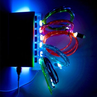 Source&Spring LED Lightning Micro USB (3ft) Cable Premium And Durable Sync Data Cable For Samsung Nexus Android Smartphones Huawei Xiaomi - Intl June 2018 - 5 Source&Spring LED Lightning Micro USB (3ft) Cable Premium and Durable Sync Data Cable for Samsung Nexus Android Smartphones Huawei Xiaomi - intl - 5