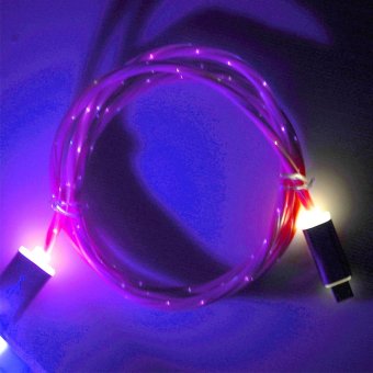 Source&Spring LED Lightning USB (3ft) Cable Premium And Durable Sync Data Cable Cord For IPhone 7 6 6S 5SE 5S - Intl June 2018 - 2 Source&Spring LED Lightning USB (3ft) Cable Premium and Durable Sync Data Cable Cord for iPhone 7 6 6S 5SE 5S - intl - 2
