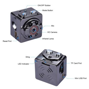 SQ8 HD 1080P 720P Sport Mini DV Camera Sepia Voice Video RecorderInfrared Digital Small Camera Outdoorfree - Intl June 2018 - 2 SQ8 HD 1080P 720P Sport Mini DV Camera Sepia Voice Video RecorderInfrared Digital Small Camera Outdoorfree - intl - 2