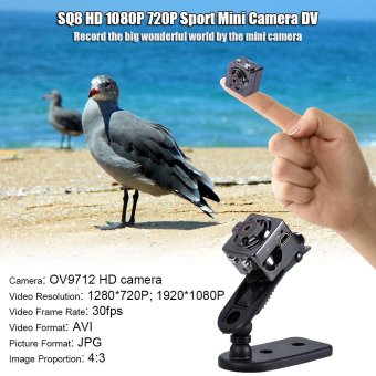 SQ8 HD 1080P 720P Sport Mini DV Camera Sepia Voice Video RecorderInfrared Digital Small Camera Outdoorfree - Intl June 2018 - 4 SQ8 HD 1080P 720P Sport Mini DV Camera Sepia Voice Video RecorderInfrared Digital Small Camera Outdoorfree - intl - 4