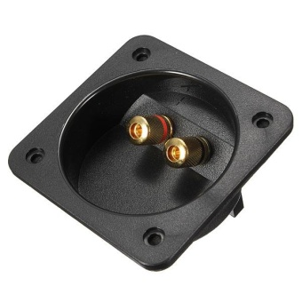 Square Subwoofer Enclosure Wire Install Speaker Box Terminal Screw Cup Connector - Intl June 2018 - 5 Square Subwoofer Enclosure Wire Install Speaker Box Terminal Screw Cup Connector - intl - 5
