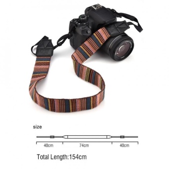 Sweatbuy Universal 1cm Wide Colorful Polyester Fabric Shoulder NeckCamera Belt Strap (Black) - Intl June 2018 - 4 Sweatbuy Universal 1cm Wide Colorful Polyester Fabric Shoulder NeckCamera Belt Strap (Black) - intl - 4