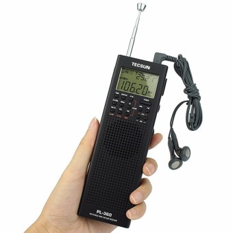 TECSUN PL-360 Radio DSP Radio FM MW SW LW Radio Receiver MultibandRadio Portable +External AM Antenna + Outdoor Antenna - Black June 2018 - 2 TECSUN PL-360 Radio DSP Radio FM MW SW LW Radio Receiver MultibandRadio Portable +External AM Antenna + Outdoor Antenna - black - 2