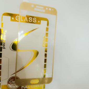 Tempered Glass Full Screen Protector HD For Samsung Galaxy J7 Pro(gold) June 2018 - 2 Tempered Glass Full Screen Protector HD For Samsung Galaxy J7 Pro(gold) - 2