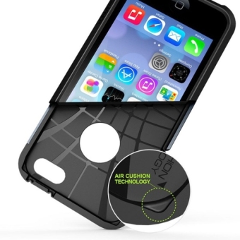 Tough Armor Plastic + TPU Case For Apple IPhone 5 / 5s / SE (Black) - Intl June 2018 - 5 Tough Armor Plastic + TPU Case for Apple iPhone 5 / 5s / SE (Black) - intl - 5