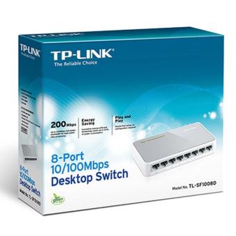 TP-Link TL-SF1008D 8-Port 10/100Mbps Desktop Switch June 2018 - 3 TP-Link TL-SF1008D 8-Port 10/100Mbps Desktop Switch - 3