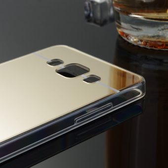 TPU Bumper Frame Mirror Effect PC Case Cover For Samsung Galaxy A5 (2015) (Silver) - Intl April 2018 - 4 TPU Bumper Frame Mirror Effect PC Case Cover For Samsung Galaxy A5 (2015) (Silver) - intl - 4