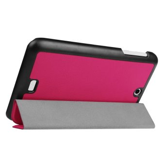 Tri-fold Leather Stand Cover Case For Acer Iconia One 7 B1-770 -Rose - Intl June 2018 - 3 Tri-fold Leather Stand Cover Case for Acer Iconia One 7 B1-770 -Rose - intl - 3