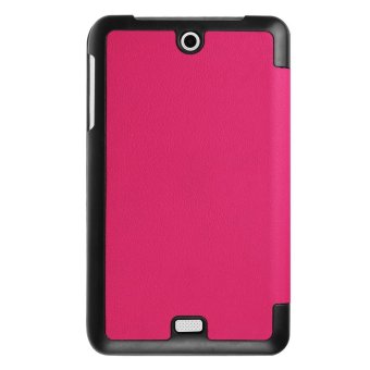 Tri-fold Leather Stand Cover Case For Acer Iconia One 7 B1-770 -Rose - Intl June 2018 - 2 Tri-fold Leather Stand Cover Case for Acer Iconia One 7 B1-770 -Rose - intl - 2