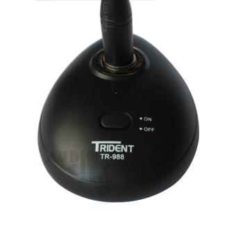Trident TR-988 Professional Meeting Desktop Gooseneck CondenserMicrophone (Black) June 2018 - 4 Trident TR-988 Professional Meeting Desktop Gooseneck CondenserMicrophone (Black) - 4