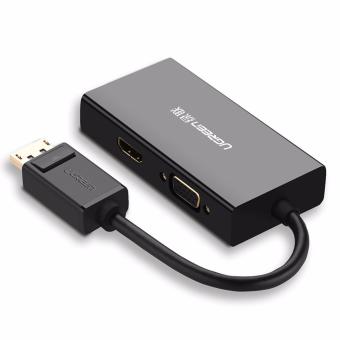 UGREEN 3-in-1 DisplayPort DP To HDMI / VGA / DVI Adapter CableConverter - Black - Intl June 2018 - 2 UGREEN 3-in-1 DisplayPort DP to HDMI / VGA / DVI Adapter CableConverter - Black - intl - 2