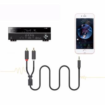 UGREEN 3.5mm To 2RCA Male Y Splitter Audio Cable For Headphone CellPhone (10m) - Intl June 2018 - 3 UGREEN 3.5mm to 2RCA Male Y Splitter Audio Cable for Headphone CellPhone (10m) - Intl - 3