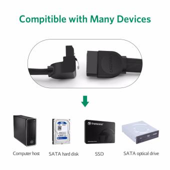 UGREEN 6.0 Gbps SATA III 3.0 Cable 90 Degree Right-Angle - 50cm July 2018 - 3 UGREEN 6.0 Gbps SATA III 3.0 Cable 90 Degree Right-Angle - 50cm - 3