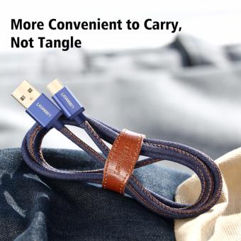 UGREEN Type C Cable Denim Braided Sync And Fast Charging Data Cablefor Android Mobile Phone - 2M - Intl May 2018 - 5 UGREEN Type C Cable Denim Braided Sync and Fast Charging Data Cablefor Android Mobile Phone - 2M - intl - 5
