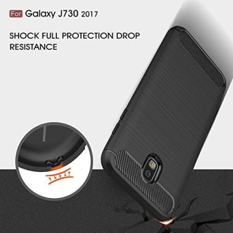 Ultra Light Carbon Fiber Armor ShockProof Brushed Silicone Grip Case For Samsung Galaxy J7 Pro 2017 J730 - Intl June 2018 - 2 Ultra Light Carbon Fiber Armor ShockProof Brushed Silicone Grip Case for Samsung Galaxy J7 Pro 2017 J730 - intl - 2