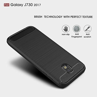 Ultra Light Carbon Fiber Armor ShockProof Brushed Silicone Grip Case For Samsung Galaxy J7 Pro 2017 J730 - Intl June 2018 - 4 Ultra Light Carbon Fiber Armor ShockProof Brushed Silicone Grip Case for Samsung Galaxy J7 Pro 2017 J730 - intl - 4