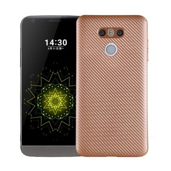 Ultra Slim Carbon Fibre Shockproof Protective Case Cover For LG G6Gold - Intl(Gold) June 2018 - 3 Ultra Slim Carbon Fibre Shockproof Protective Case Cover For LG G6Gold - intl(Gold) - 3