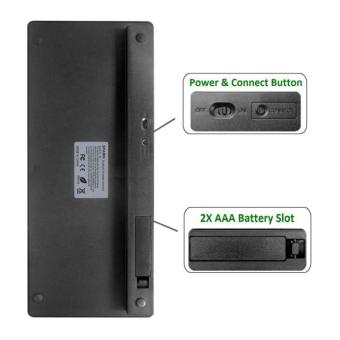 Ultra-slim Wireless Keyboard Bluetooth 3.0 ForPhones/PC Computer April 2018 - 5 Ultra-slim Wireless Keyboard Bluetooth 3.0 forPhones/PC Computer - 5
