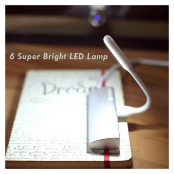 Ultralite Mini Bendable Silicone USB LED Lamp Light Stick (White) April 2018 - 3 Ultralite Mini Bendable Silicone USB LED Lamp Light Stick (White) - 3